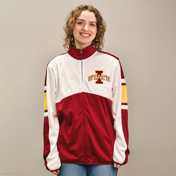 GIII I-State Color Block Full-Zip Track Jacket